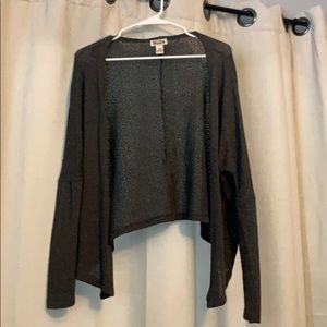 Grey cardigan